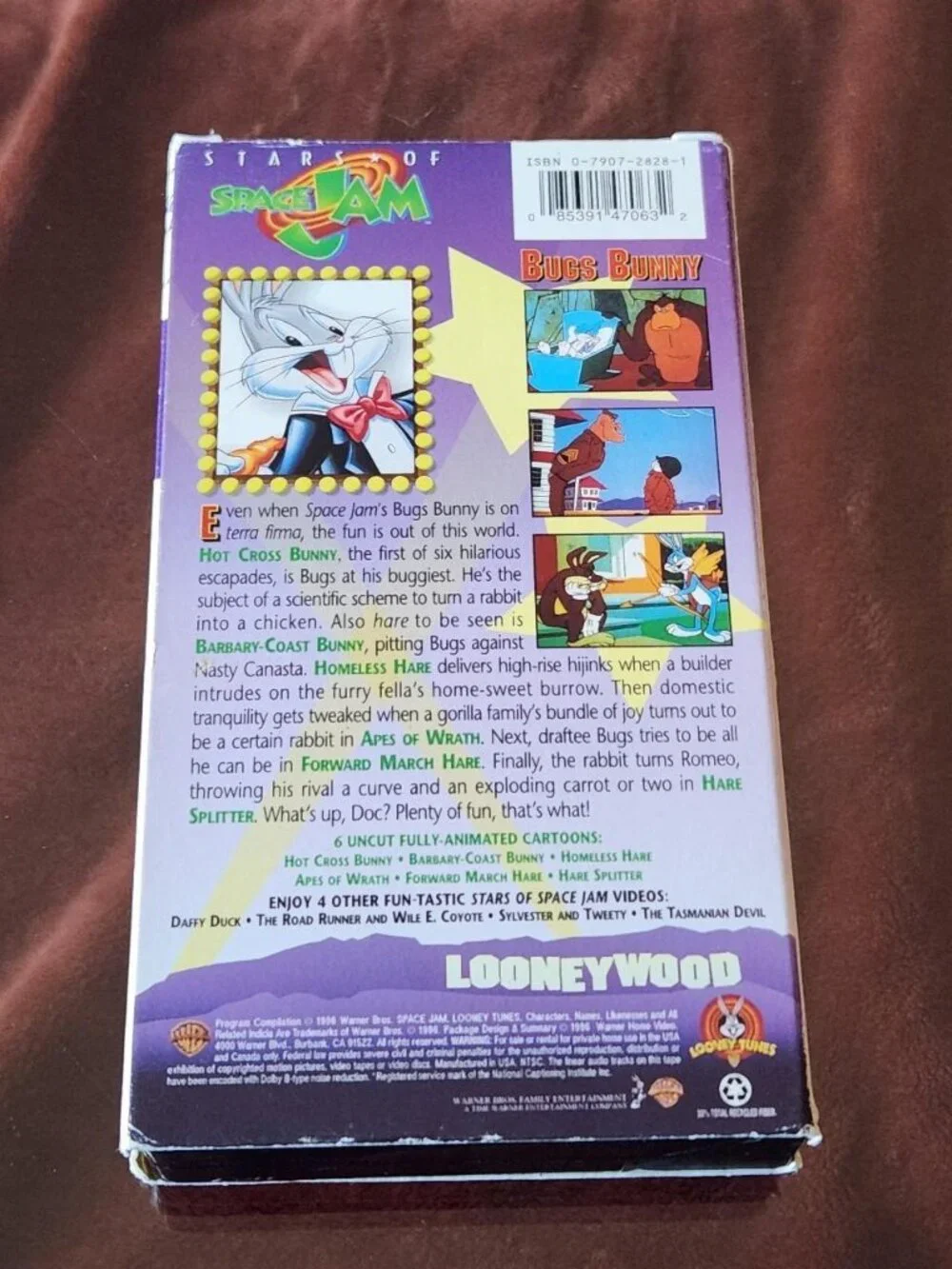 Stars Of Space Jam: Bugs Bunny - 1996 - VHS